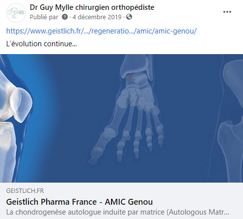 Suivez le dr Mylle sur Facebook